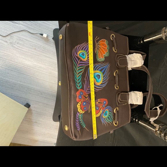 Anuschka Genuine leather hand-painted handbag - Picture 13 of 13